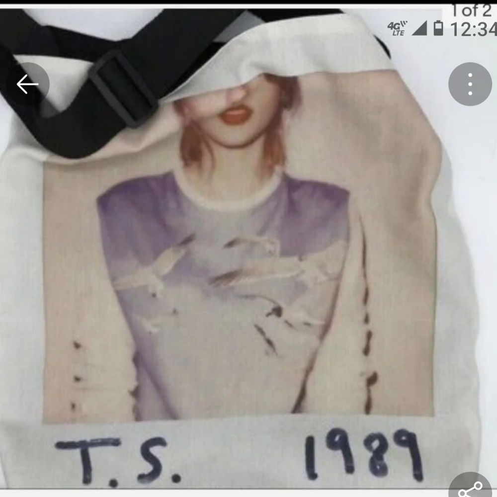 Taylor swift 1989 era tote bag brand new